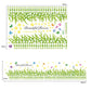 Baseboard Wall Stickers Furniture Bedside Warm Green Grasscloth Removable Waterproof Wallpaper
