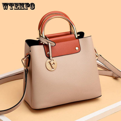 Crossbody Versatile Leather Texture Bag Female Summer Portable Fashion Shoulder Bag