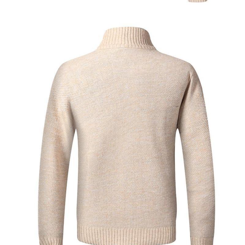 Men's Sweater Men's Trend Sweatshirts Casual Youth Loose Large Size Stand-up Collar Autumn
