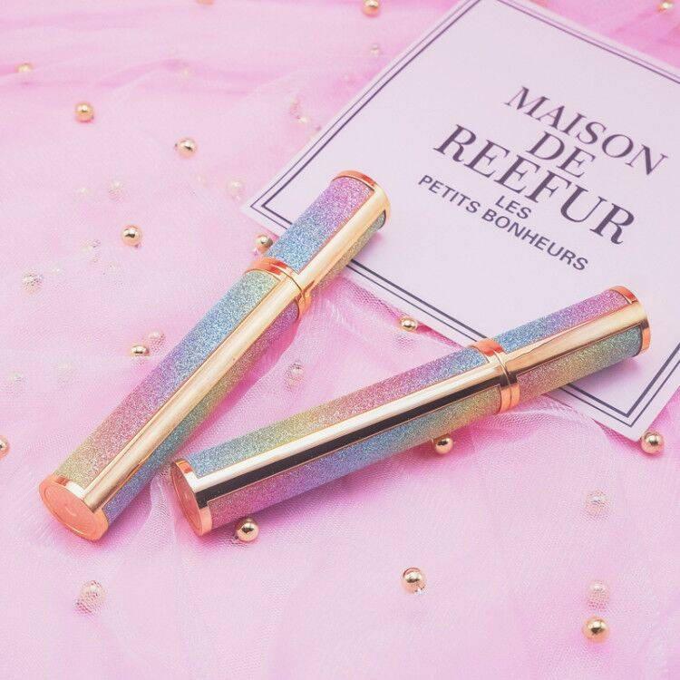 Thick long lashes Not easy to discolor Single set Long Starry Mascara Black Waterproof slim curl