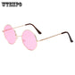 WTEMPO Male Famale Women Men Goggles Fashionable round Outdoor Sunglasses Eyewear