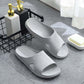 Slippers Male Summer Home Indoor Thick-soled Lovers Male Home Drag Bath Non-slip Bathroom Soft Bottom Home Sandals and Slippers