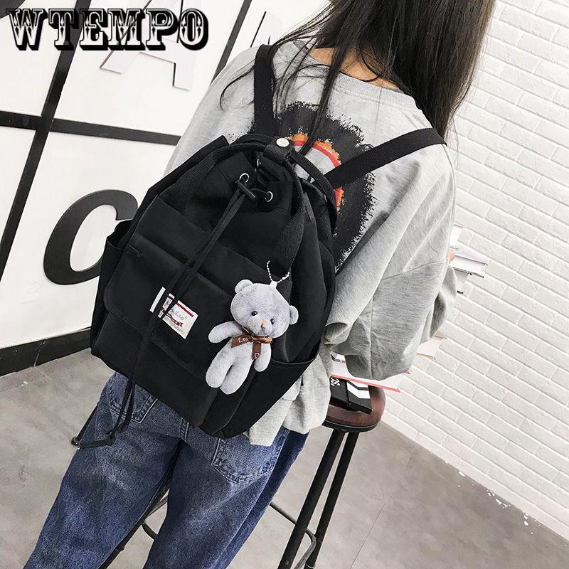 New Leisure Backpack Waterproof Kids Backpack candy color Children Backpacks Schoolbag