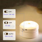 Human Body Induction Lamp LED Household Wall Lamp USB Charging Night Light 360 Degree Adjustable Warm Light
