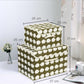 Simple Cartoon Cotton Linen Storage Box Dust Cover Foldable Clothes Underwear Toy Storage Box