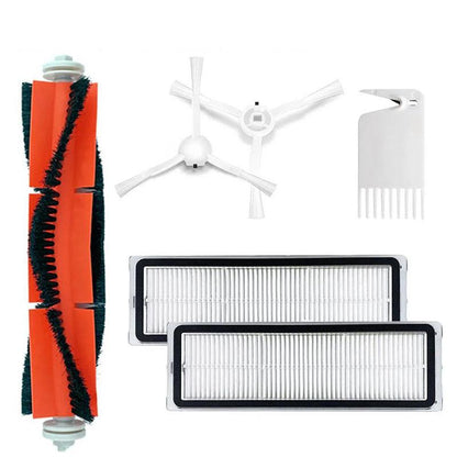 Compatible with Mi 1S Sweeping Robot Accessories Rock S50 T7 Roller Brush Filter Side Brush Main Brush Set