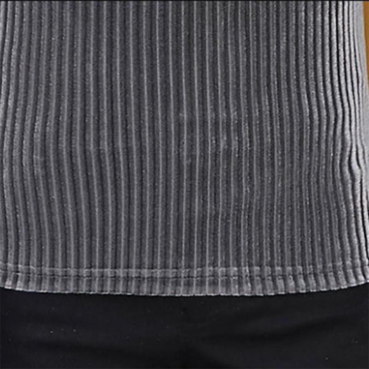 Autumn Men's Half-high Collar Long-sleeved Sweater Korean Slim Velvet Bottoming Youth Sweatshirts