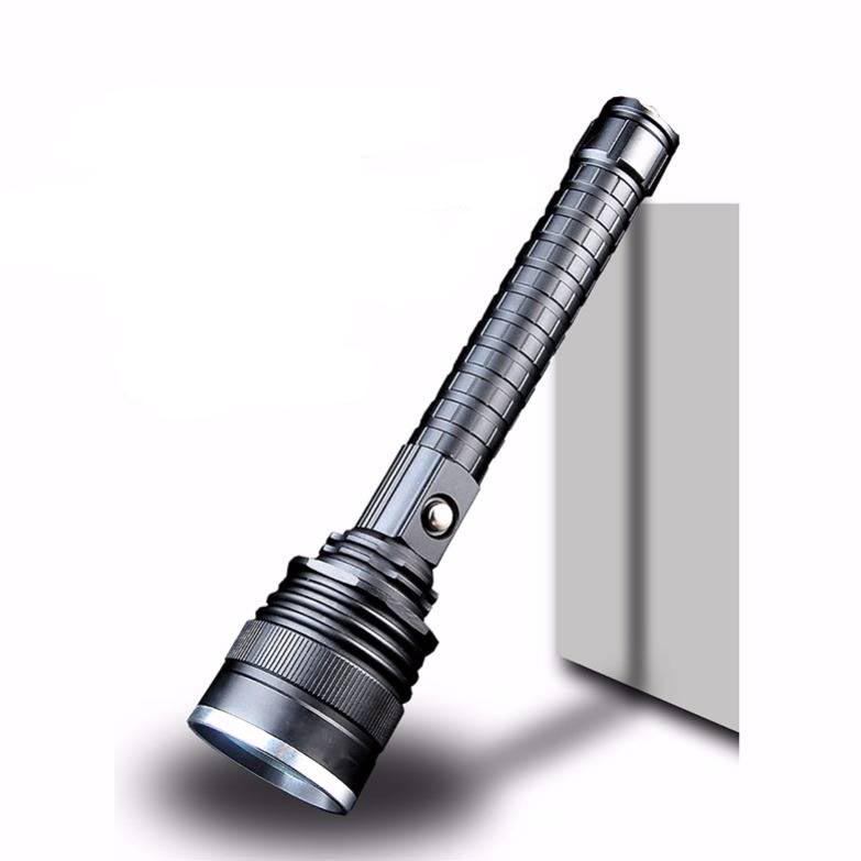 Rechargeable LED Flashlight Powerful Torch Super Waterproof Zoom Hunting Light Use 18650 Battey