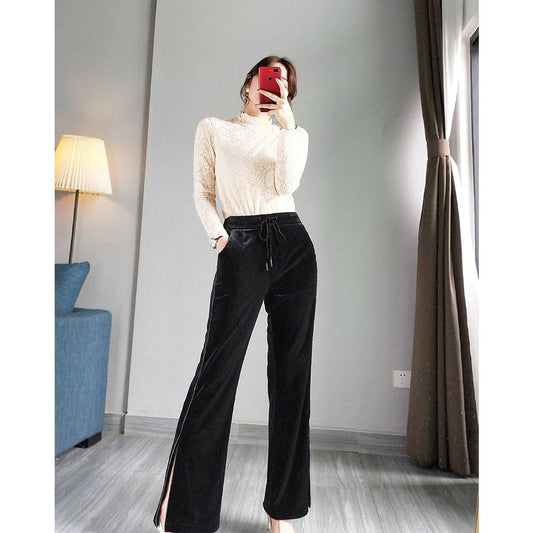 Tight Lace Mesh Beauty Tops Female Half High Collar Bottoming Blouse Feminine Sexy Blouse