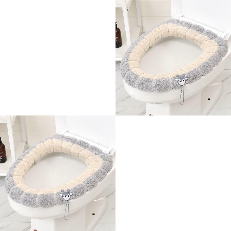 Thickened Toilet Seat Four Seasons Toilet Cushion Household Toilet Cover Toilet Cushion Toilet Cover Toilet Cushion Toilet Cushion