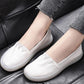 Student White Shoes Soft Bottom Nurse Shoes Breathable Deodorant Lazy Pregnant Women Mother Shoes Non-slip Flat Shoes for Girls