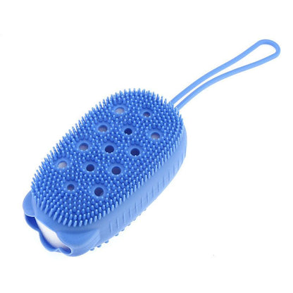 Multifunctional Cleaning Tools Massage Brush Body Scrubber Shower Brush Silicone