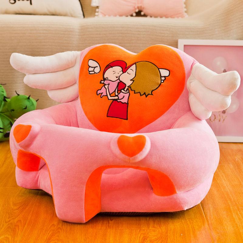 Less Than 15Kg Baby Seat Sofa Anti-fall Waistguard High Elastic Sponge Thicker and Softer Plush Baby Sofa Bedroom Living Room Baby Room
