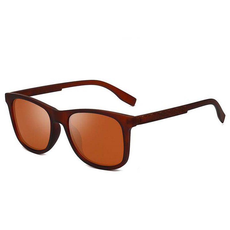 WTEMPO Anti-UV Driving Men's Sunglasses Classic Fashion Square TAC Lenses Polarized Men Sunglasses B