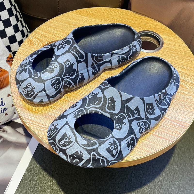 Women's Summer Outer Wear Baotou Version Slippers Flat Bottom Casual Deodorant Non-slip Light Comfortable Sandals and Slippers