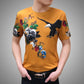 3D Digital Print T-shirt Youth Pullover Fashion Personality Half Sleeve Tee Casual and Comfortable Shirt Trend Clothing