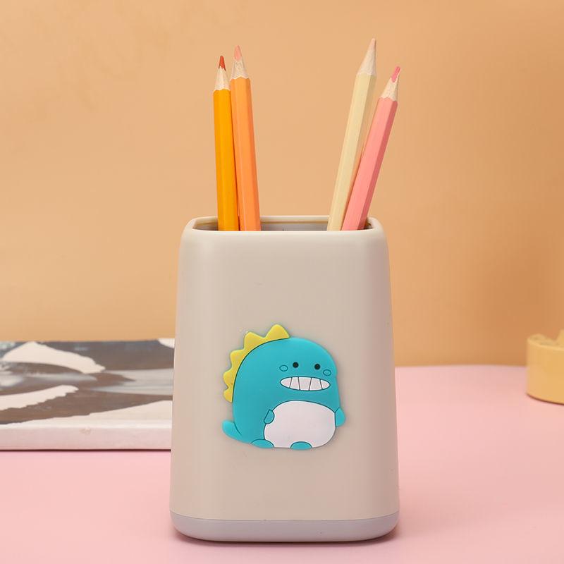 Simple Ins Pen Holder Cartoon Cute Creative Personality Student Storage Box Office Desktop Stationery Storage Box