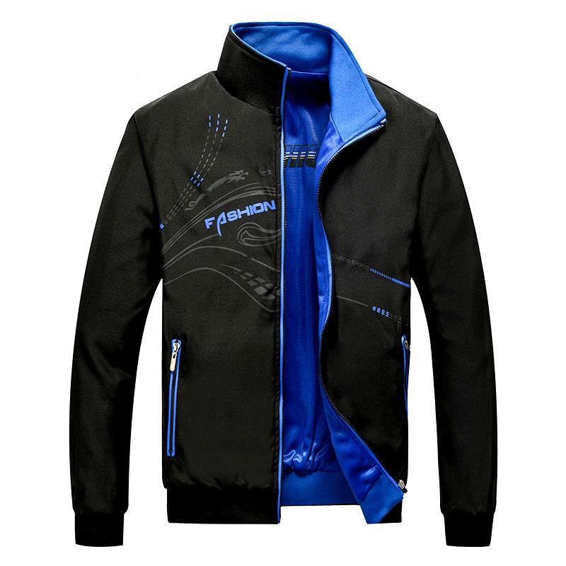 Jacket Men Casual Baseball Jacket Autumn Fashion Slim Fit Men Bomber Jackets Casual Coat Top Quality