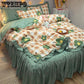 Bedding Sets Quilt Cover Cotton Four-piece Bedding Set Bed Skirt  Bed Linen Bed Cover Princess Style Duvet Cover Bedding Quilt Cover Bed Sheet