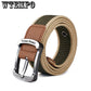 Canvas Belt Unisex Canvas Belt Men's Youth Casual Pants Student Pin Buckle Long Belt Tide
