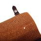 Business Briefcase Men Retro PU Leather Flip Cover Handbag Shoulder Diagonal Computer Bag