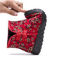 Winter Women  Cotton Shoes Plus Velvet Warm Non-slip Wear-resistant Ethnic Snow Boots Traditional Cotton Boots