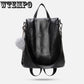 Women Backpack School Bag Pu Leather Backpack Female  Vintage Leisure Travel Backpack for Women