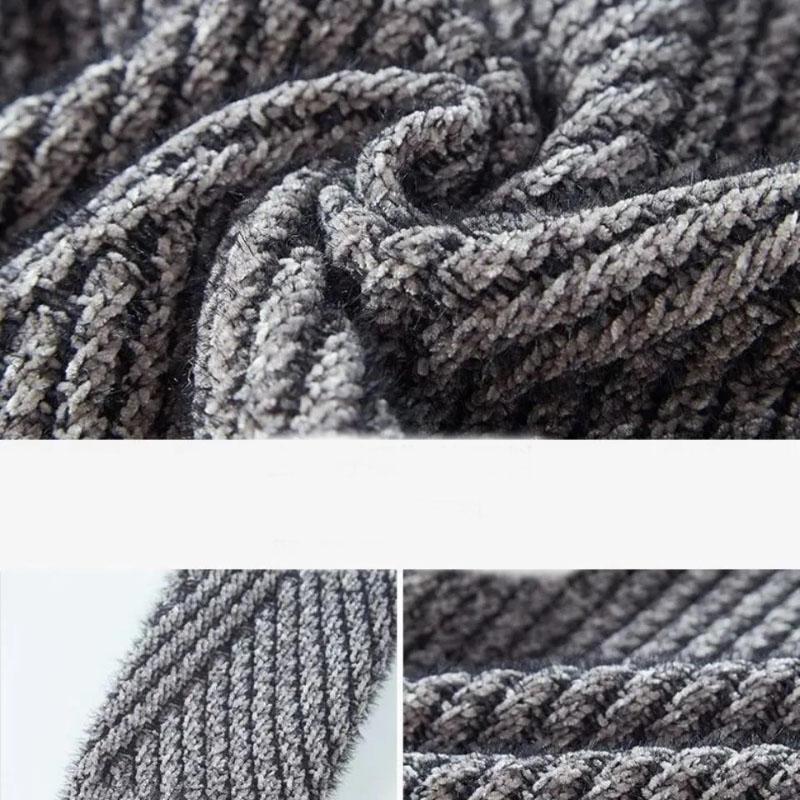 Men's Turtleneck Sweater Autumn and Winter Thicken Warm High-end Base Shirt Trend Slim Wild Knitted Clothes