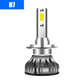 Car Led Big Bulb 12V24V 650W Strong Light Front Headlight High Beam Low Beam H1 H4 H7 Super Bright Condensing Integrated White Light 9005 9006 9012