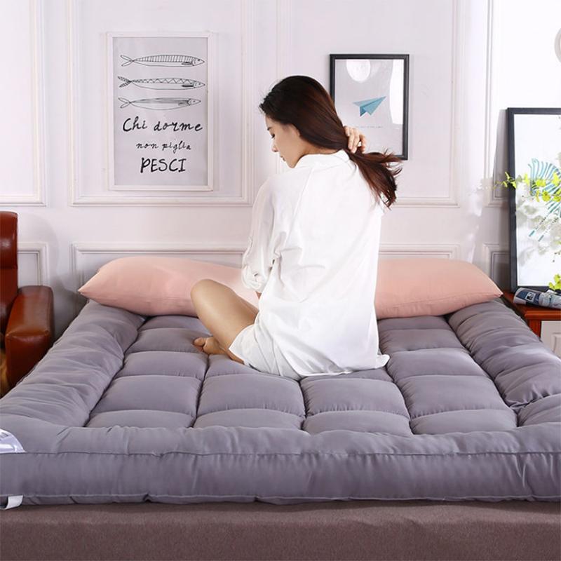 Thick Warm Lamb Velvet Mattress Student Dormitory Foldable Tatami Non-slip Bed Sleeping Mat Mattress