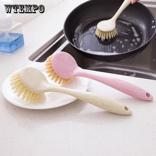 Brand Pot Brush Kitchen Washing Tool Pot Pan Dish Bowl Palm Brush Scrubber Cleaning Cleaner