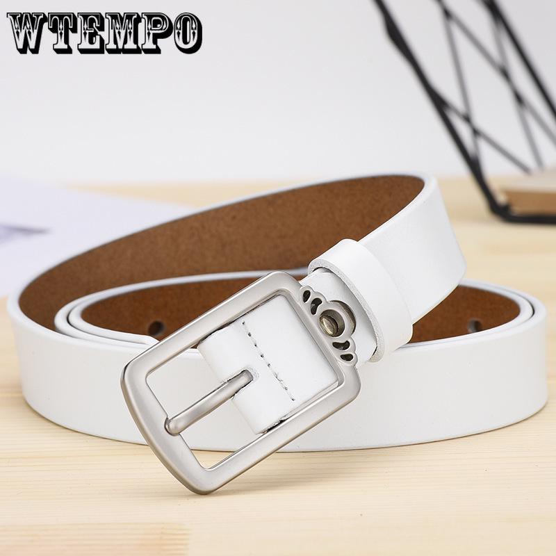 Jeans Belts New Women Fashion Wide Belt Drill Women's Leather Waistband