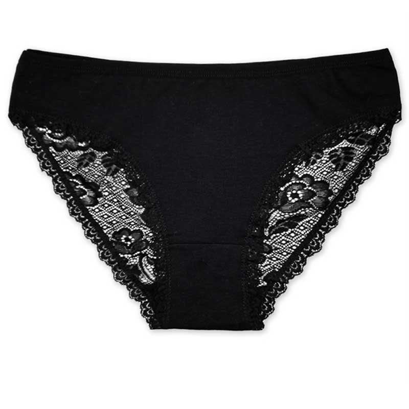 Women's Underwear Cotton Lace Briefs Comfortable Breathable Sexy