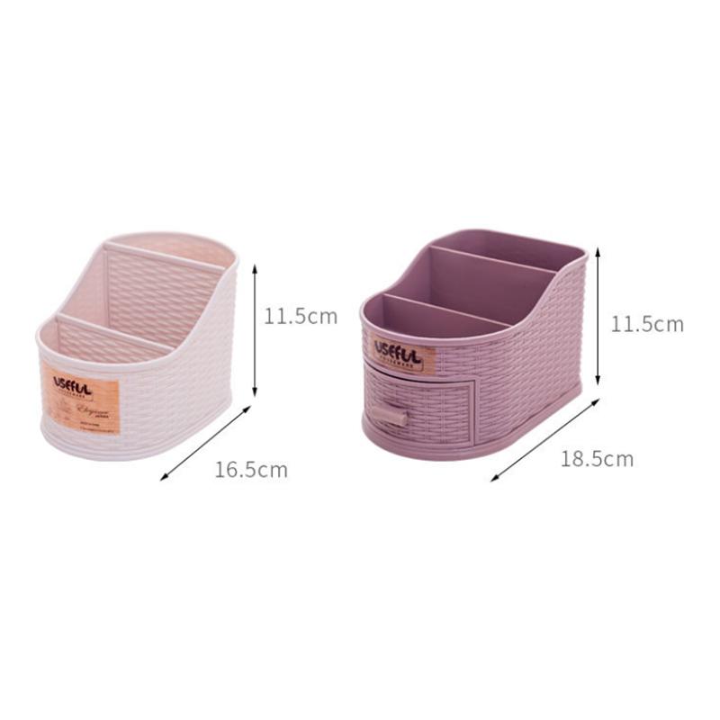 Makeup Box Desktop Storage Box Drawer Type Cosmetic Finishing Box Jewelry Skin Care Product Compartmental Dressing Box