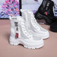 Super Light Platform Martin Boots All-match Martin Boots Summer Mesh Ankle Boots