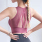 Women's Sports Underwear Shockproof Gather Vest Running Quick-drying Yoga Vest Hollow Breathable Beautiful Back Outside The Gym Fitness Bra
