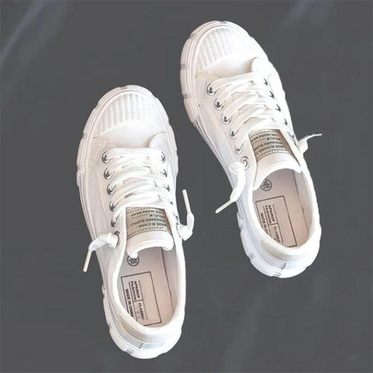 All-match Small White Shoes Women's Canvas Shoes Student Harajuku Cloth Shoes