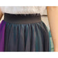 Fashion Tutu Tulle Skirt Women Long Skirt 2020 High Waist Pleated Skirt Female School Sun Spodnica