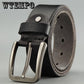 Leather Belt Business casual Belt simplicity Alloy Pin buckle Belt leather Alloy pin buckle Belt