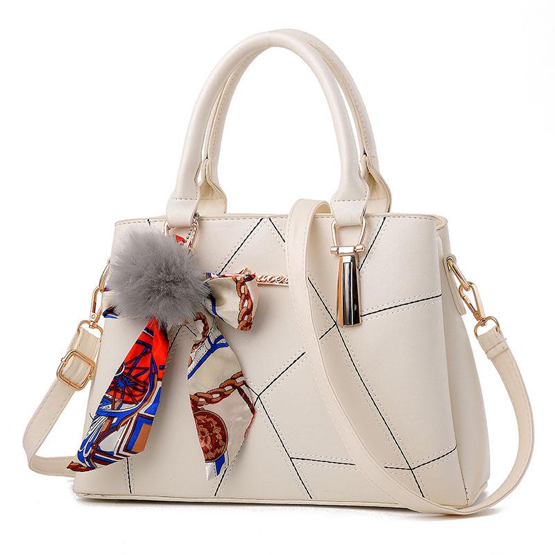 PU Leather Handbags For Women Bags Luxury Top-Handle Bags Large Capacity Personality European Style Crossbody Bag