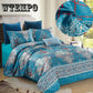 4pcs  Luxury Jacquard Duvet Cover Bedding Set  Full /Queen Size Embroidery Bed Set Bed Sheet