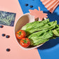 Double-layer Vegetable Basket Household Drain Creative Fruit Basket Multifunctional Kitchen Storage Plastic Basket