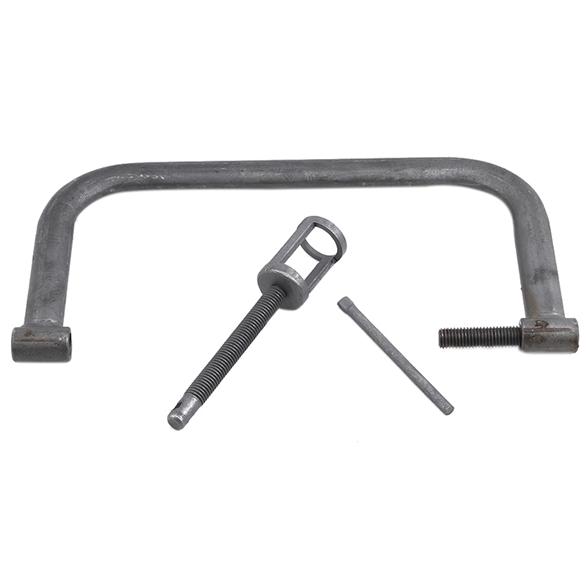 Red Car Engine Cylinder Head Valve Spring Compressor Removal Installation Fixture Tool Automatic Installation and Removal Motorcycle Maintenance Tool