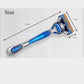 New 8Pcs/Lot Safety Razor Blades for Men Sharp Trimmer Straight Razor Manual Five Layer Shaver