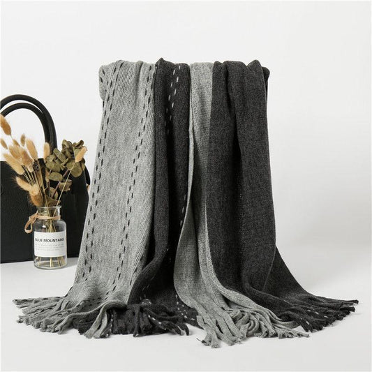 Cashmere Scarf Women Wool Poncho Women Scarf for Ladies