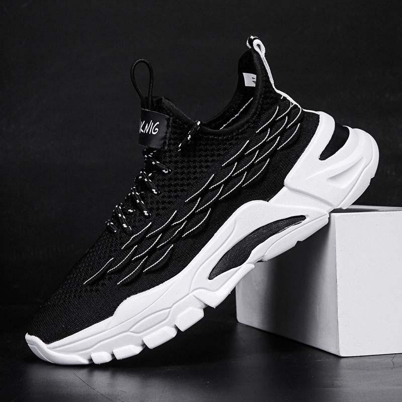 Size 39-44 Summer High Quality Men Mesh Sneakers Breathable Basketball Shoeses Non-slip Running Shoes Outdoor Travel Shoes