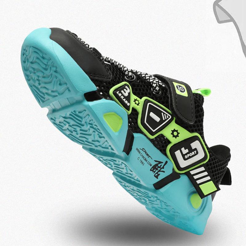 Mesh Breathable Boys' Shoes Spring and Autumn Elementary School Net Shoes Summer Deodorant Boys Children's Sports Shoes