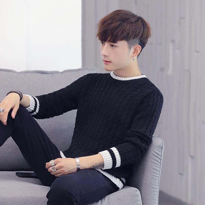 2019 Casual Pullover Men Sweater Shirt Jersey Clothing Pull Sweaters Mens Fashion Male Knitwear