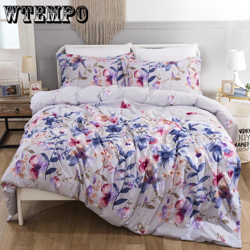 Cotton Pillow Sets Are Set In Set Three-piece Double Bed Suitbreaking Bedding Set of Gravarian Gardens