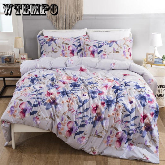 Cotton Pillow Sets Are Set In Set Three-piece Double Bed Suitbreaking Bedding Set of Gravarian Gardens
